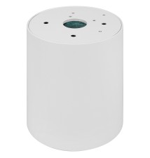 Oprawa natynkowa GU10 okrągła 80x100 akryl biała | LVT