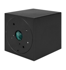 Oprawa natynkowa GU10 kwadrat 80x80x84 ruchoma czarna