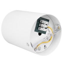 Oprawa natynkowa GU10 okrągła 96x125 ruchoma biała