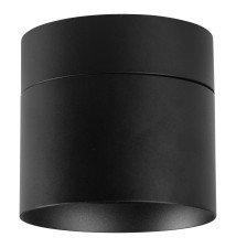 Oprawa natynkowa GX53 Apilo okrągła czarna