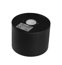 Oprawa natynkowa GX53 Grandi IP54 okrągła czarna