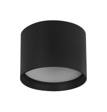 Sino GX53 Round Black Surface-Mounted Light Fixture | LVT