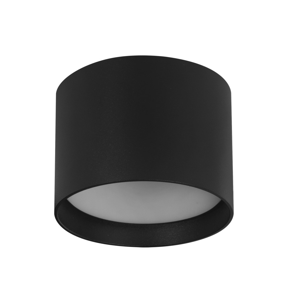Sino GX53 Round Black Surface-Mounted Light Fixture | LVT