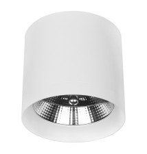 Oprawa natynkowa AR111 okrągła 110x118 IP20 czarna | LVT