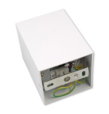 Oprawa natynkowa GU10 kwadrat 83x83x100 stała biała