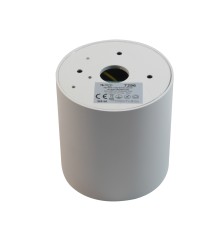 Oprawa natynkowa IP54 GU10 okrągła 80x84 biała | LVT
