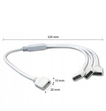 RGB LED Strip Splitter (1-Port/3-Port) | LVT
