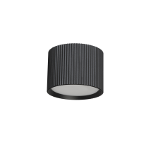 Oprawa natynkowa GX53 Gisele okrągła czarna