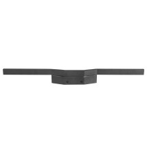 Mila IP20 LED Wall Sconce, 50 cm, 10 W, 4000 K, Black | LVT
