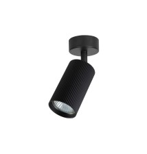 Kinkiet GU10 LED Lucerno ruchomy x1 czarny | LVT