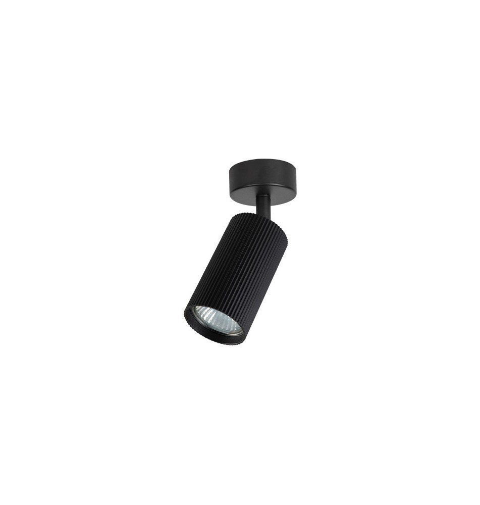 Kinkiet GU10 LED Lucerno ruchomy x1 czarny | LVT