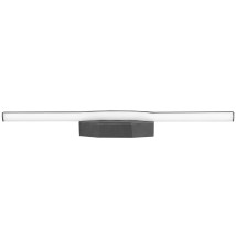 Kinkiet LED IP20 Mila 50cm 10W 4000K czarny | LVT