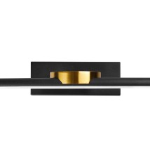 Kinkiet LED IP20 Santo 60cm 12W 4000K czarny | LVT