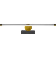 Santo 60 cm 12 W 4000 K Black IP20 LED Wall Sconce | LVT