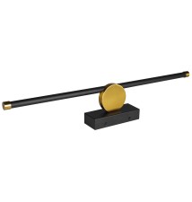 Kinkiet LED IP20 Santo 60cm 12W 4000K czarny | LVT