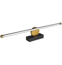 Kinkiet LED IP20 Santo 60cm 12W 4000K czarny | LVT