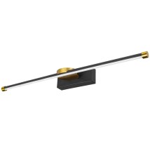 Kinkiet LED IP20 Santo 60cm 12W 4000K czarny | LVT