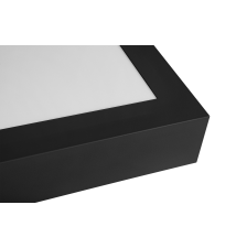 Panel LED nastropowy 400x400x38 36W 4000K czarny