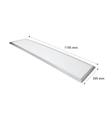 Panel LED 295x1195 48W Lumio Biały 4000K