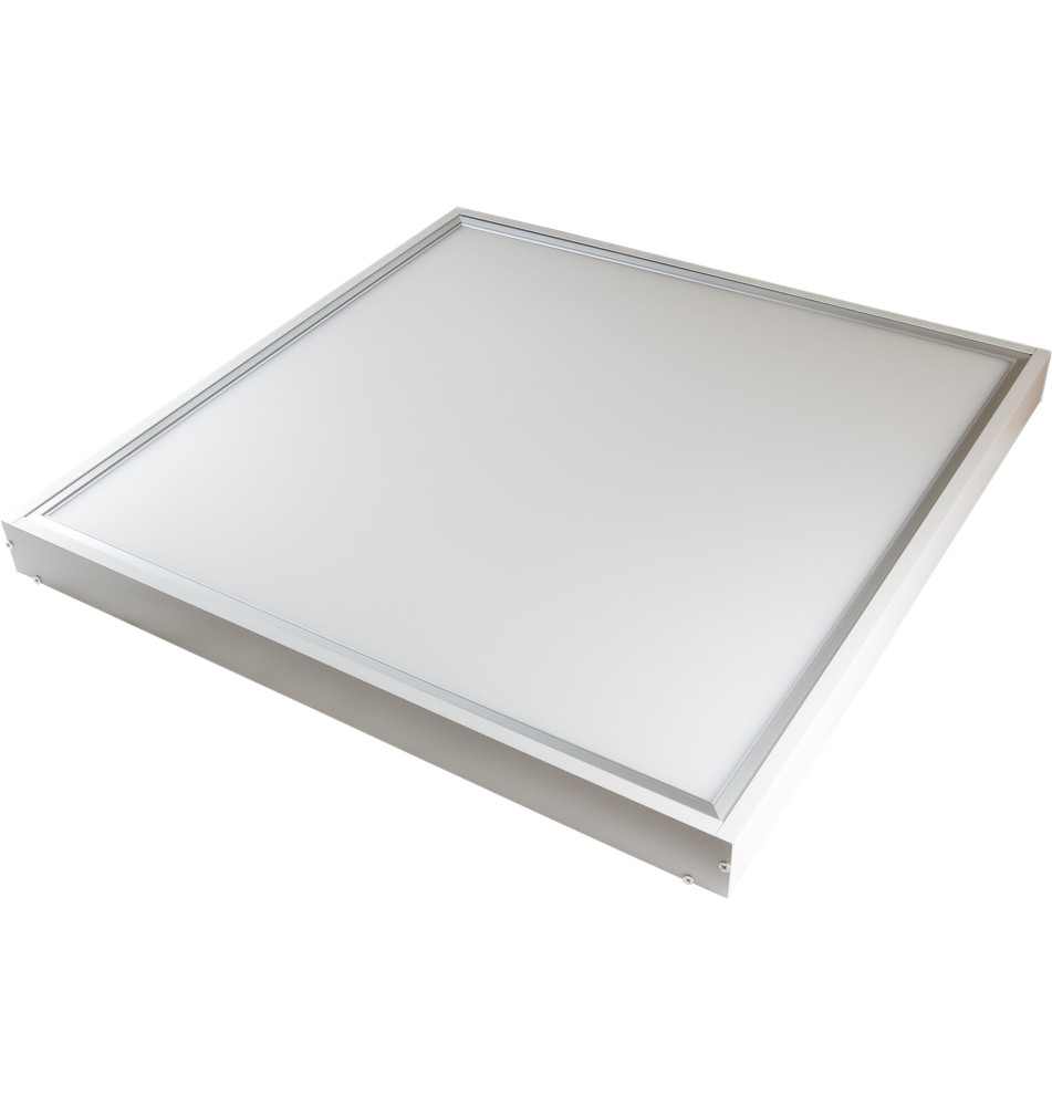 Ramka natynkowa do panelu LED 600x600 Biała | LVT