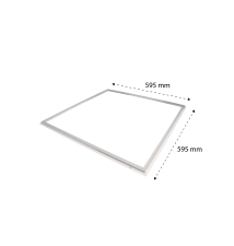 Panel LED Ramka 591x591 40W Lumio 4500K Biały