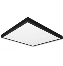 Panel LED nastropowy 600x600x38mm 60W czarny | LVT