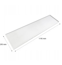 Panel LED 295x1195 40W Fixo Biały 4000K | LVT