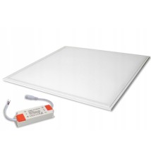 595x595 40W Lumio 4000K White LED Panel | LVT