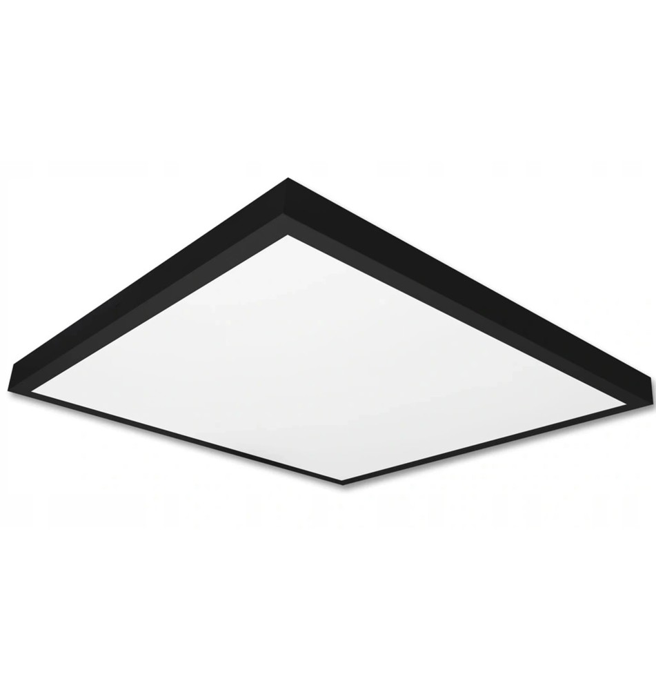Panel LED nastropowy 600x600x38mm 40W czarny | LVT