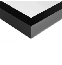 Panel LED nastropowy 600x600x38mm 40W czarny | LVT