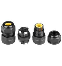 IP68 Hermetic Cable Connector, 5x2.5 mm² Power | LVT
