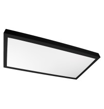 300x600x38mm 30W Black Ceiling-Mounted LED Panel | LVT