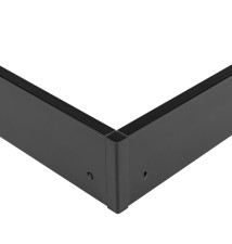 Surface-Mounted Frame for 600x600 LED Panel, Black, 43 mm | LVT