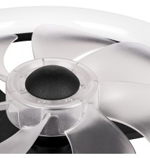 Plafon Led Flip 36W+15W 3CCT wentylator 40cm czarny