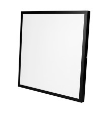 600x600 Black Surface-Mounted LED Panel, 28W, 4500K | LVT