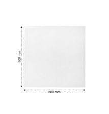 Panel LED natynkowy 600x600 biały 28W 4500K