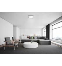 Panel LED natynkowy kwadrat Proma 18W 6500K