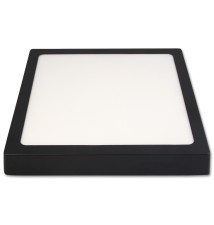Proma 18W 4000K Black Square Surface-Mounted LED Panel | LVT