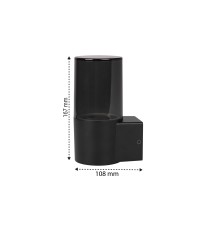 E27 LED Round Wall Sconce | LVT