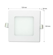 Panel LED kwadrat 6W Proma 6500K | LVT
