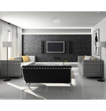 Panel LED natynkowy okrągły Proma 6W 2700K