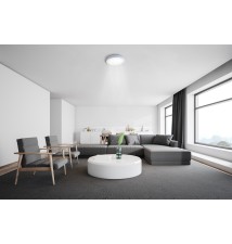 Panel LED natynkowy okrągły Proma 24W 2700K | LVT