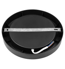 Panel LED natynkowy okrągły Bingo 18W 4000K czarny