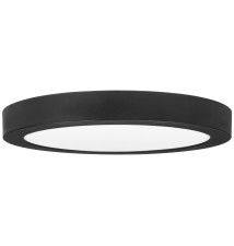 Bingo 24W 4000K Black Round Surface-Mounted LED Panel | LVT