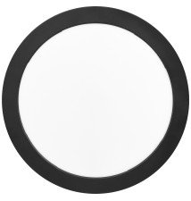 Bingo 24W 4000K Black Round Surface-Mounted LED Panel | LVT