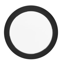 Bingo 12W 3CCT Round Surface-Mount LED Panel, Black | LVT