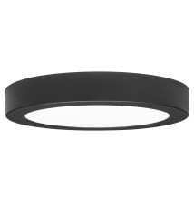 Panel LED natynkowy okrągły Bingo 18W 3CCT czarny | LVT