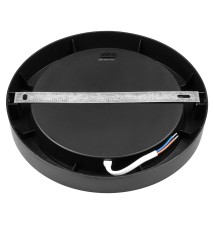 Panel LED natynkowy okrągły Bingo 18W 3CCT czarny