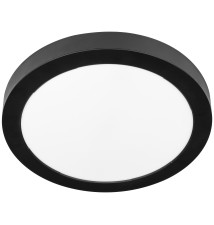 Panel LED natynkowy okrągły Bingo 24W 3CCT czarny | LVT