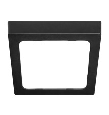 Panel LED natynkowy kwadrat Bingo 12W 3CCT czarny